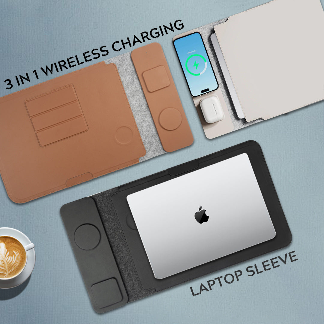 Tech Meets Storage: The Future of Laptop Sleeve Bags with Wireless Charging for Phones and Earbuds